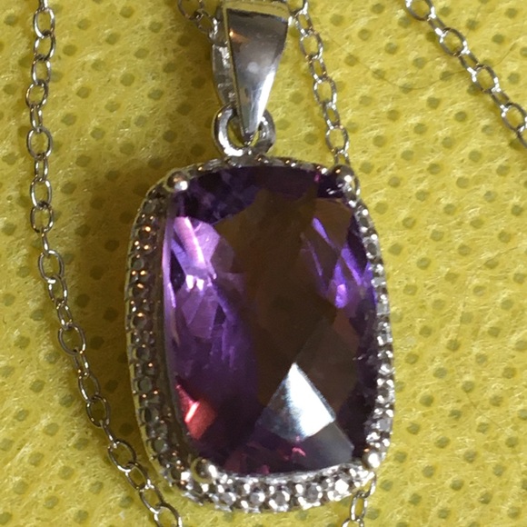 Amethyst necklace - Picture 5 of 8